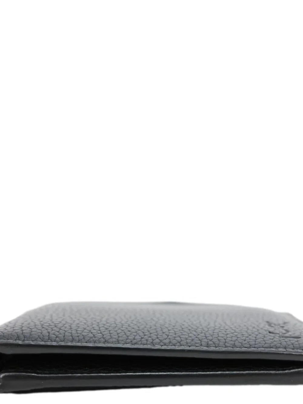 Yves Saint Laurent  Cassandre Grained Leather Bifold Wallet Black - Picture 5 of 12